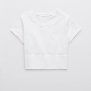 SOLD- OFFLINE By Aerie Sidewalk Seamless Cropped T-Shirt